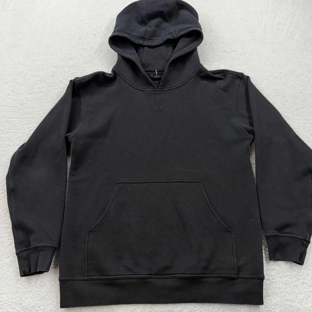 Lululemon All Yours Hoodie Black LW3DLDS Fleece Pullover Sweatshirt‎ Womens 8